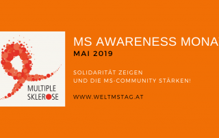 Der Mai steht im Zeichen der MS-Awareness. Den Höhepunkt bildet der Welt MS Tag am 29. Mai 2019 mit Veranstaltungen in Wien und Linz.