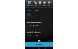Screenshot HandHelp™: Notfall-App fürs Smartphone